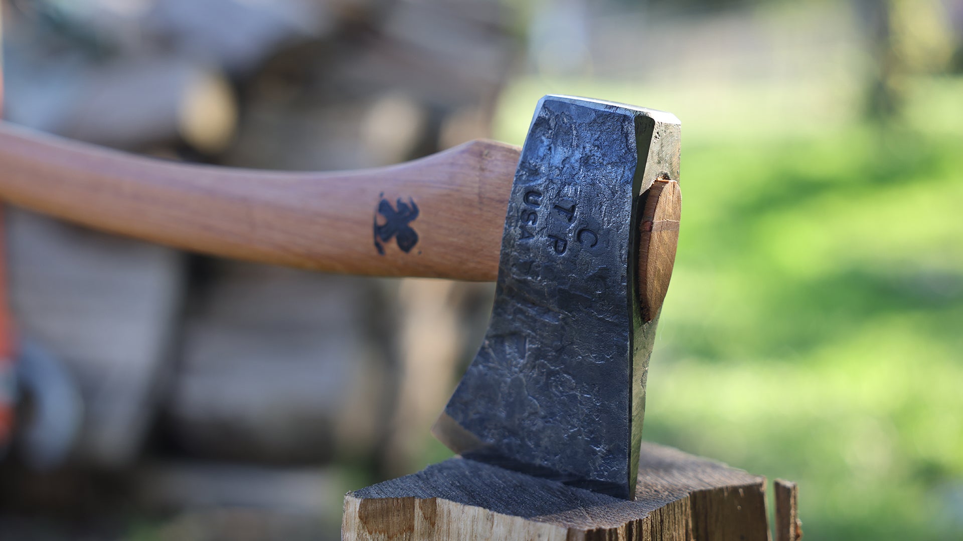 The Forest Axe w/ Leather Sheath