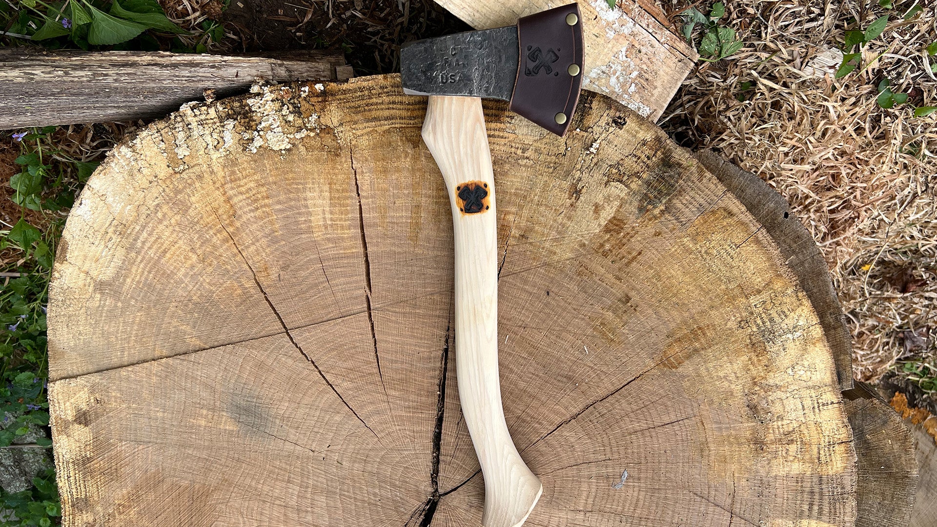 The Haxe w/ Leather Sheath